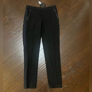 sold -NWT Maje Strip Black Dress Pants - size 36 (S)